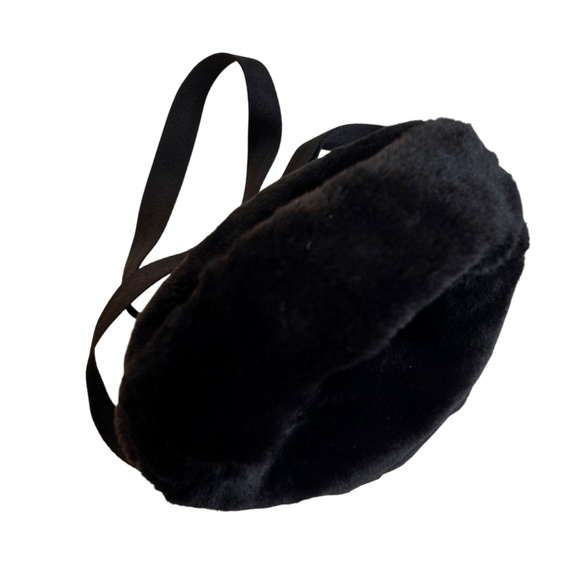 NWOT NERDY Furry & Fluffy Crossbody Tote Bag - Picture 4 of 9